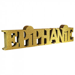 Décoration Mot « Epiphanie...