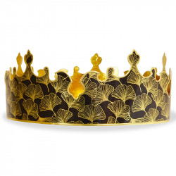Couronne Charlotte Ginko Noire
