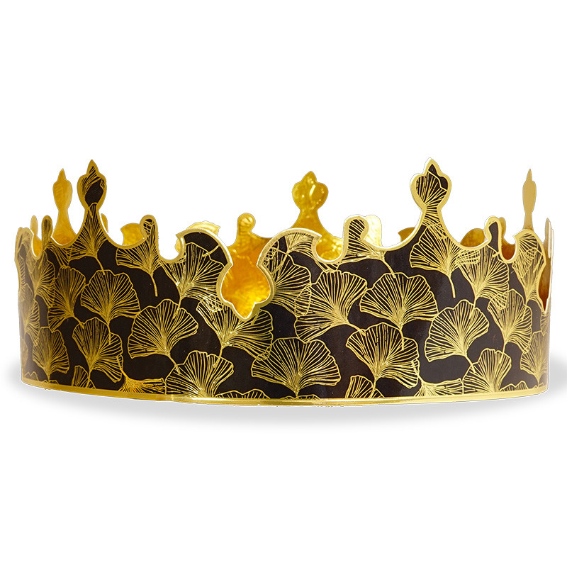 Prime, créateur de fèves pour l'Épiphanie Couronne Charlotte Ginko Noire Prime, créateur de fèves pour l'Épiphanie Couronne Charlotte Ginko Noire