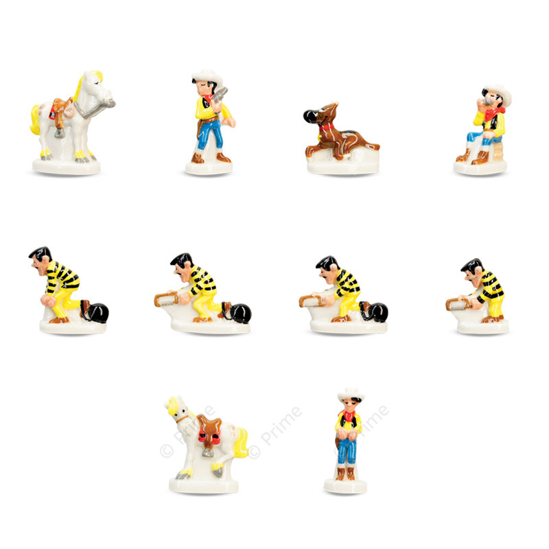 Prime, créateur de fèves pour l'Épiphanie À l'Ouest de Lucky Luke