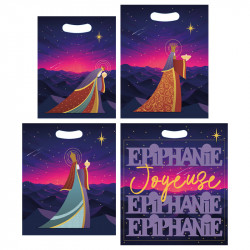 Prime, créateur de fèves pour l'Épiphanie Sacs à galette 3 Mages