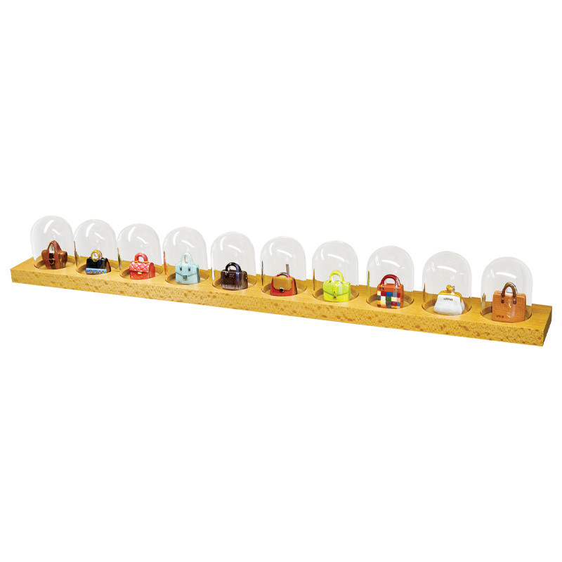 Prime, créateur de fèves pour l'Épiphanie Présentoir Duomo Bois