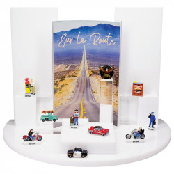 Présentoir Muséo Blanc