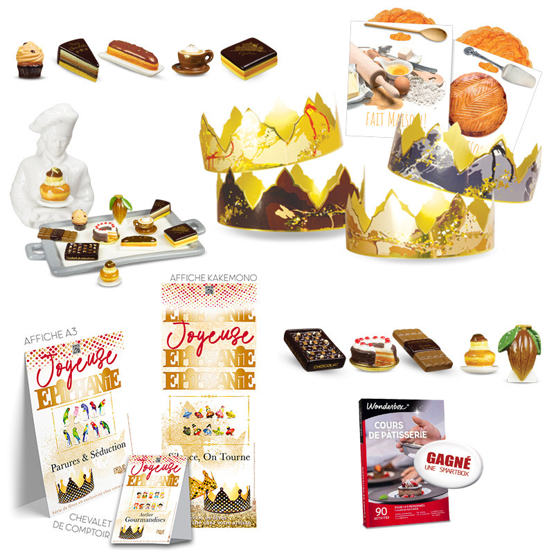 Prime, créateur de fèves pour l'Épiphanie Kit Jeu « Artisan 3...