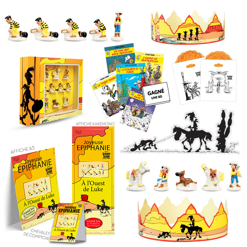 Prime, créateur de fèves pour l'Épiphanie Kit Jeu « À l'Ouest de...