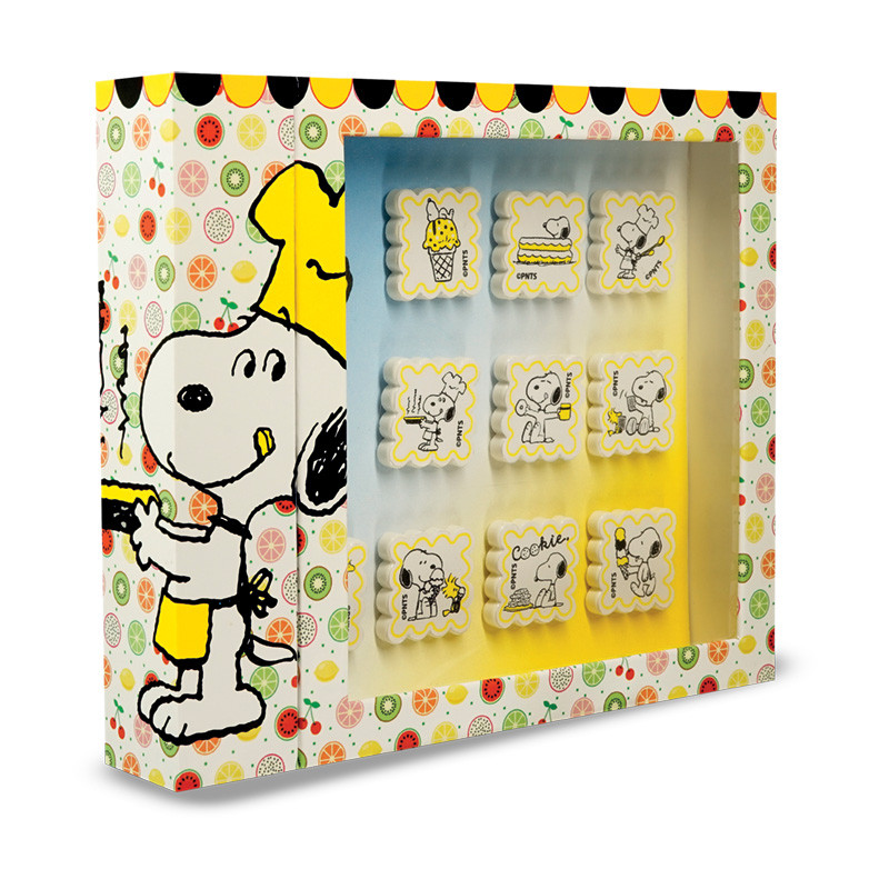 Prime, créateur de fèves pour l'Épiphanie Coffret Snoopy Gourmand
