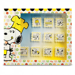 Prime, créateur de fèves pour l'Épiphanie Coffret Snoopy Gourmand
