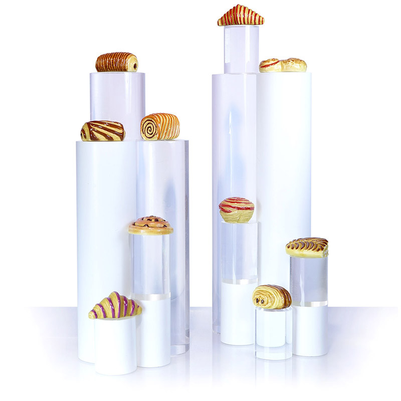Viennoiseries nouvelles tendances - Série de 10 fèves en porcelaine Viennoiseries nouvelles tendances - Série de 10 fèves en porcelaine